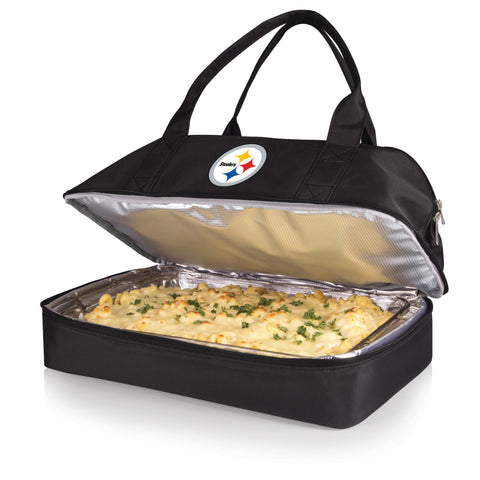 Pittsburgh Steelers Potluck Casserole Tote – Insulated Food Tote With Easy Transport Handles Licensed - YinzerShop