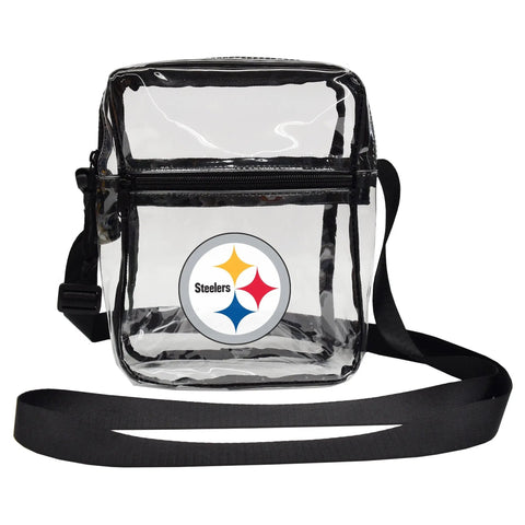 Pittsburgh Steelers Purse – Clear Stadium Bag With Adjustable Strap Purse Purse - YinzerShop