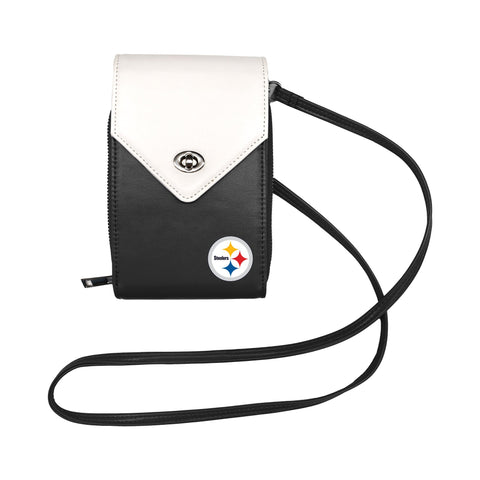 Pittsburgh Steelers Purse - Official Steelers Bag | Durable Sports Purse Black and Gold Purse - YinzerShop