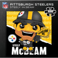 Pittsburgh Steelers Puzzle - Steely McBeam Mascot 100 Piece Jigsaw Game 100 Piece - YinzerShop