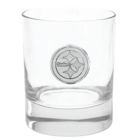 Pittsburgh Steelers Rocks Glass – Official NFL Aluminum Sports Glassware Rocks Glass - YinzerShop