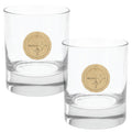 Pittsburgh Steelers Rocks Glass Set - Officially Licensed NFL 10.5 oz Barware Gift Glass Set - YinzerShop