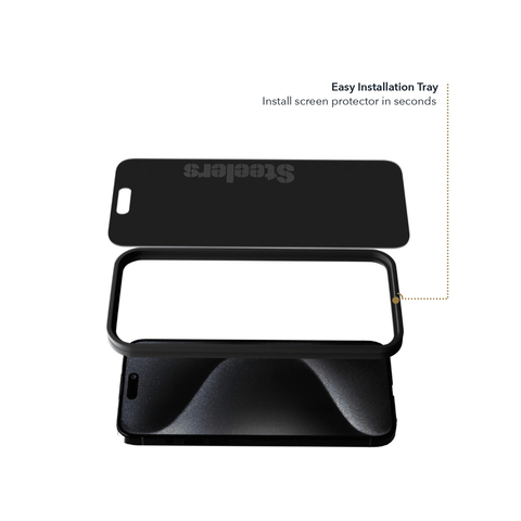 Pittsburgh Steelers Screen Protector - Privacy Filter, Tempered Glass, 9H Hardness Screen Protector - YinzerShop