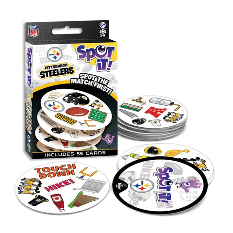 Pittsburgh Steelers Spot It! Card Game Card Games - YinzerShop
