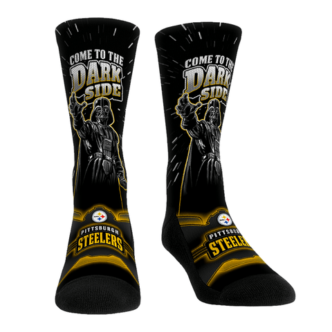Pittsburgh Steelers - Star Wars - Dark Side Socks - YinzerShop