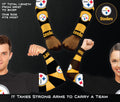 Pittsburgh Steelers Strong Arm – Licensed Team Apparel | Soft Spandex Sleeve Arm Sleeve - YinzerShop