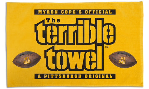 Pittsburgh Steelers Terrible Towel 1 Dad | Official Terrible Towel Terrible Towel - YinzerShop