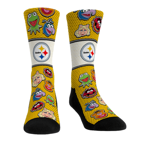 Pittsburgh Steelers - The Muppets - Muppet Mayhem Socks - YinzerShop