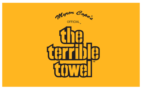 Pittsburgh Steelers Throwback Terrible Towel® – Official NFL Merchandise Terrible Towel - YinzerShop