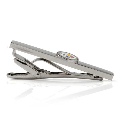 Pittsburgh Steelers Tie Clip – Silver Plated NFL Team Logo Accessory for Men Tie Clip - YinzerShop