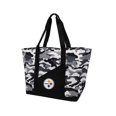 Pittsburgh Steelers Tote – Heavy Duty Shoulder Bag | Camouflage NFL Game Day Accessory Tote Bag - YinzerShop
