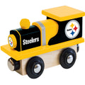 Pittsburgh Steelers Toy Train – Licensed NFL Team Logo Wooden Railroad Set Toys - YinzerShop