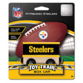Pittsburgh Steelers Train - Hand Painted Wooden Toy Train With Magnetic Cars Toys - YinzerShop