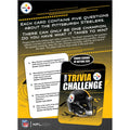 Pittsburgh Steelers Trivia - Competitive Card Game With 250 Team Trivia Questions Card Games - YinzerShop