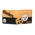 Pittsburgh Steelers Wallet - Bi-Fold Durable Vinyl Card Slot NFL Team Gear Wallet - YinzerShop