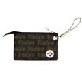 Pittsburgh Steelers Wristlet – Official NFL Merchandise, Leather Sports Team Wallet Wristlet - YinzerShop