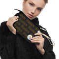 Pittsburgh Steelers Wristlet – Official NFL Merchandise, Leather Sports Team Wallet Wristlet - YinzerShop