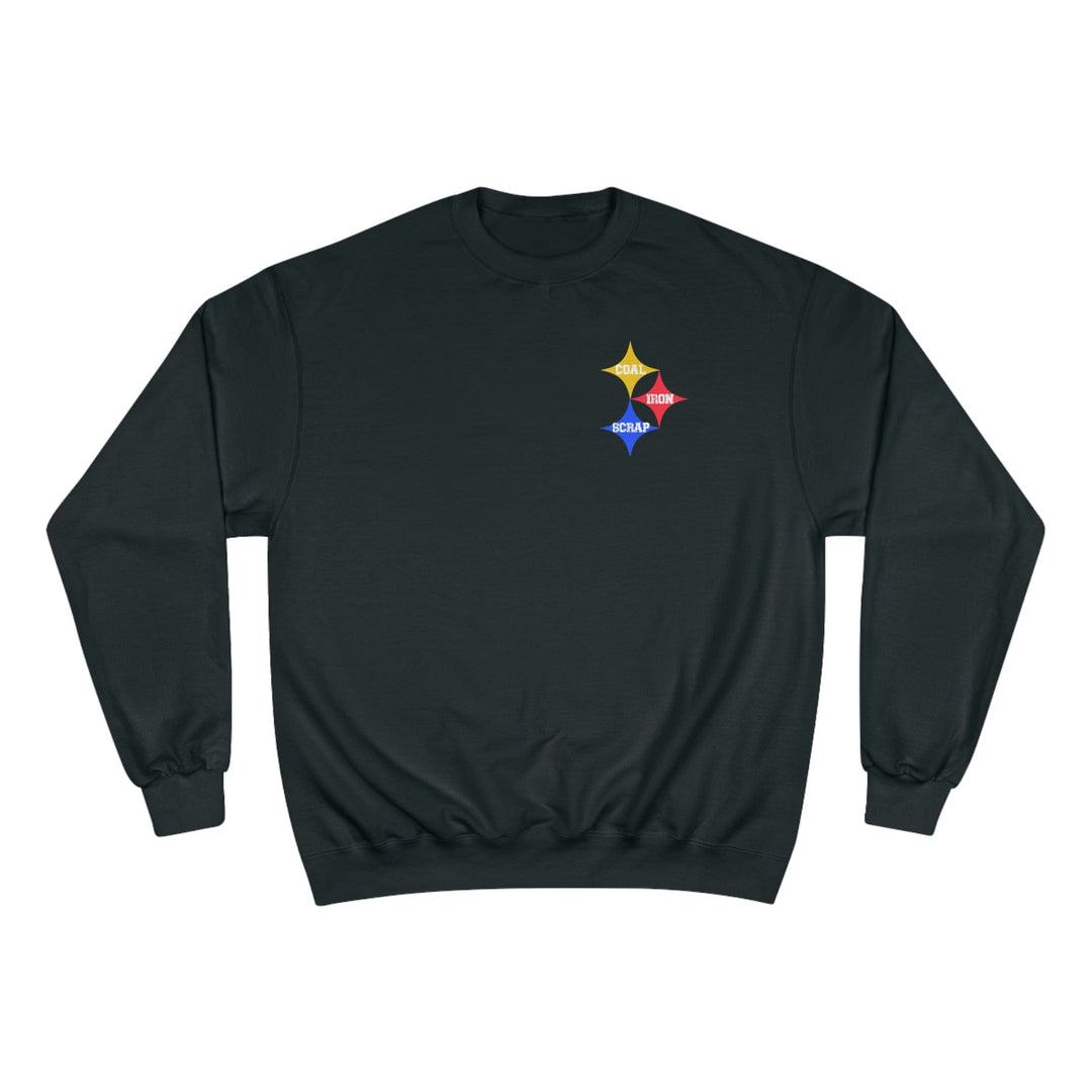 Pittsburgh Steelmark Champion Sweatshirt Sweatshirt Printify Black S 