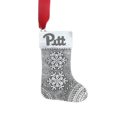 Pittsburgh Stocking Ornament – Festive Christmas Stocking Decoration & Graduation Gift Ornament Ornament - YinzerShop