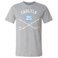 Pittsburgh T-Shirt - Randy Carlyle Cotton Crewneck Tee | Short Sleeve Graphic Print Men's Cotton T-Shirt - YinzerShop