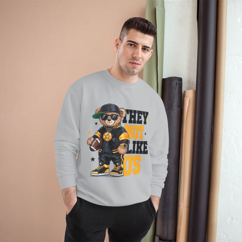 Pittsburgh They Not Like Us - Champion Sweatshirt Sweatshirt - YinzerShop