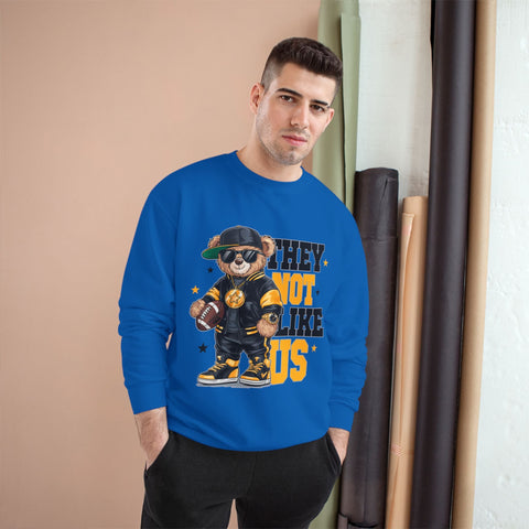 Pittsburgh They Not Like Us - Champion Sweatshirt Sweatshirt - YinzerShop