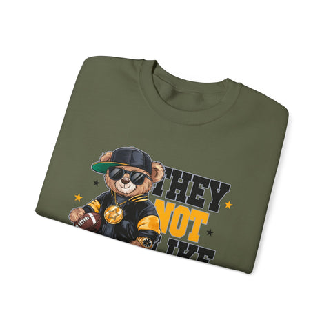 Pittsburgh They Not Like Us - Heavy Blend™ Crewneck Sweatshirt Sweatshirt - YinzerShop