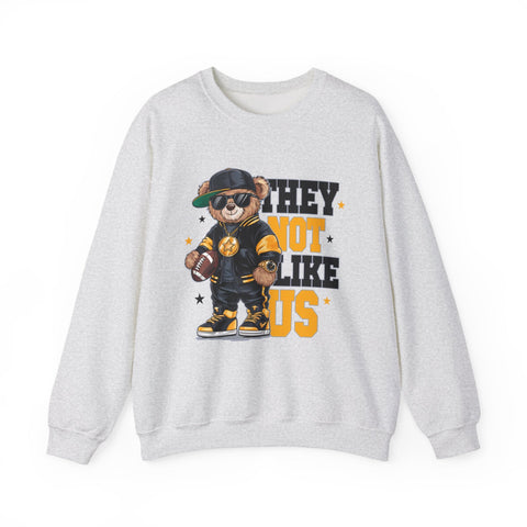Pittsburgh They Not Like Us - Heavy Blend™ Crewneck Sweatshirt Sweatshirt - YinzerShop
