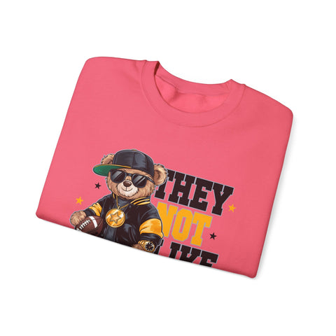 Pittsburgh They Not Like Us - Heavy Blend™ Crewneck Sweatshirt Sweatshirt - YinzerShop