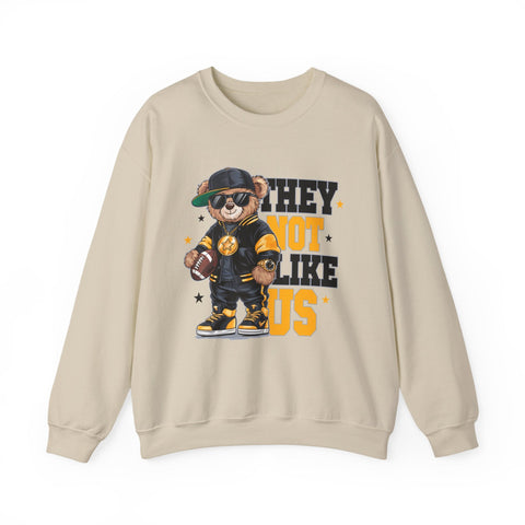 Pittsburgh They Not Like Us - Heavy Blend™ Crewneck Sweatshirt Sweatshirt - YinzerShop