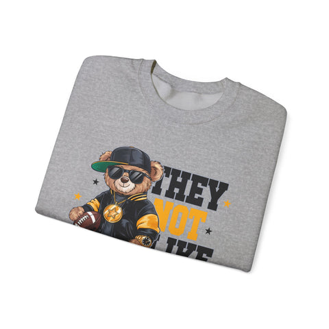 Pittsburgh They Not Like Us - Heavy Blend™ Crewneck Sweatshirt Sweatshirt - YinzerShop