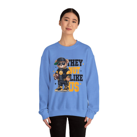 Pittsburgh They Not Like Us - Heavy Blend™ Crewneck Sweatshirt Sweatshirt - YinzerShop
