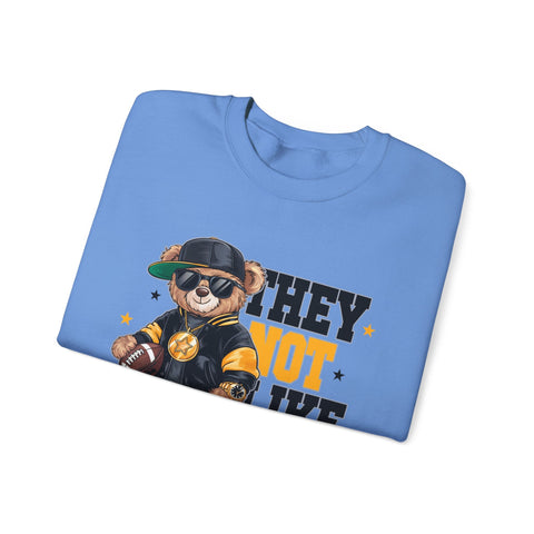 Pittsburgh They Not Like Us - Heavy Blend™ Crewneck Sweatshirt Sweatshirt - YinzerShop