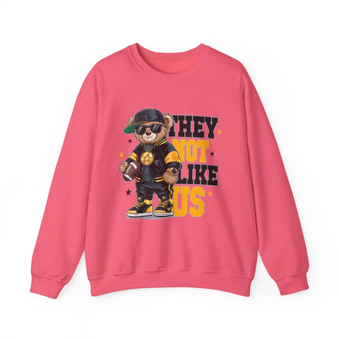 Pittsburgh They Not Like Us - Heavy Blend™ Crewneck Sweatshirt Sweatshirt - YinzerShop