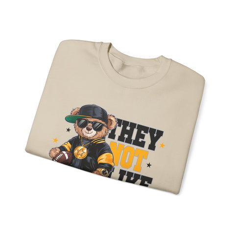 Pittsburgh They Not Like Us - Heavy Blend™ Crewneck Sweatshirt Sweatshirt - YinzerShop