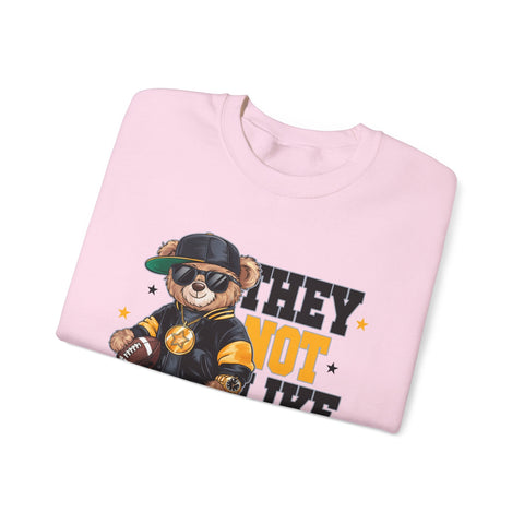 Pittsburgh They Not Like Us - Heavy Blend™ Crewneck Sweatshirt Sweatshirt - YinzerShop