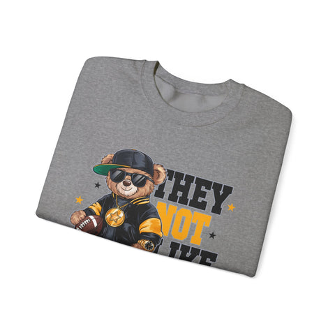 Pittsburgh They Not Like Us - Heavy Blend™ Crewneck Sweatshirt Sweatshirt - YinzerShop