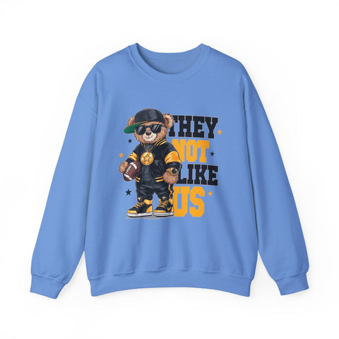 Pittsburgh They Not Like Us - Heavy Blend™ Crewneck Sweatshirt Sweatshirt - YinzerShop