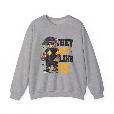 Pittsburgh They Not Like Us - Heavy Blend™ Crewneck Sweatshirt Sweatshirt - YinzerShop