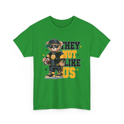 Pittsburgh They Not Like Us - Unisex Heavy Cotton Tee T-Shirt - YinzerShop