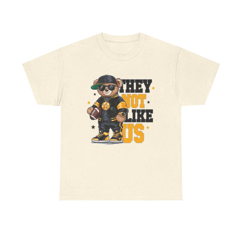 Pittsburgh They Not Like Us - Unisex Heavy Cotton Tee T-Shirt - YinzerShop