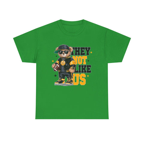 Pittsburgh They Not Like Us - Unisex Heavy Cotton Tee T-Shirt - YinzerShop