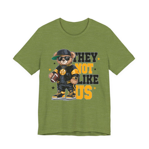 Pittsburgh They Not Like Us - Unisex Jersey Short Sleeve Tee T-Shirt - YinzerShop