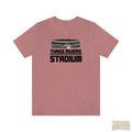 Pittsburgh Three Rivers Stadium Short Sleeve T-Shirt T-Shirt Printify Heather Mauve S 