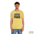 Pittsburgh Three Rivers Stadium Short Sleeve T-Shirt T-Shirt Printify Yellow L 