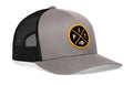 Pittsburgh Trucker Hat | Black PIT X Football Snapback Trucker - YinzerShop