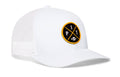 Pittsburgh Trucker Hat | Black PIT X Football Snapback Trucker - YinzerShop
