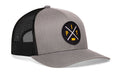 Pittsburgh Trucker Hat | Black PIT X Snapback Trucker - YinzerShop