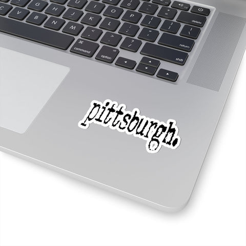 Pittsburgh Typewriter - Kiss-Cut Stickers Paper Products - YinzerShop