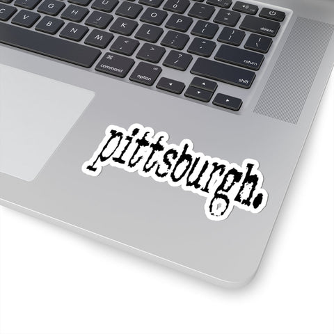 Pittsburgh Typewriter - Kiss-Cut Stickers Paper Products - YinzerShop